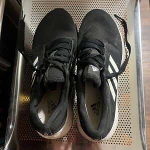 Adidas women’s size 7 Black and White Sneakers